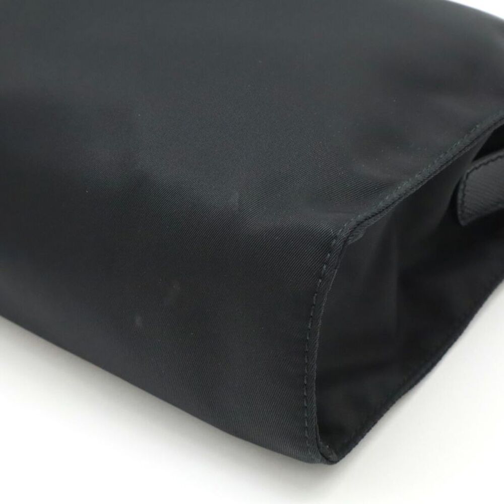 Prada Nylon Leather Clutch Bag - Picture 3 of 7
